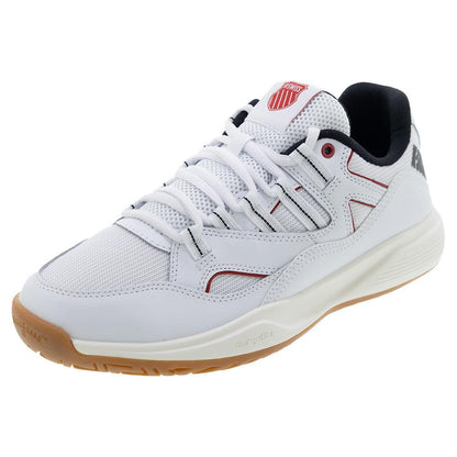 Men`s Tura Team Pickleball Shoes White and Black Footwear K-Swiss