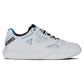 Men`s Tura Team Pickleball Shoes White and Brilliant Blue Footwear K-Swiss