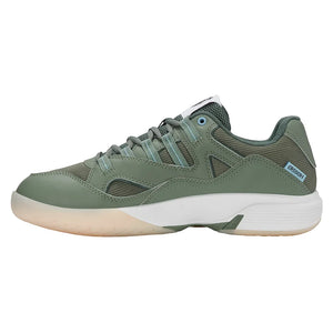 Men`s Tura Team Pickleball Shoes Sea Spray and Dark Forest Footwear K-Swiss