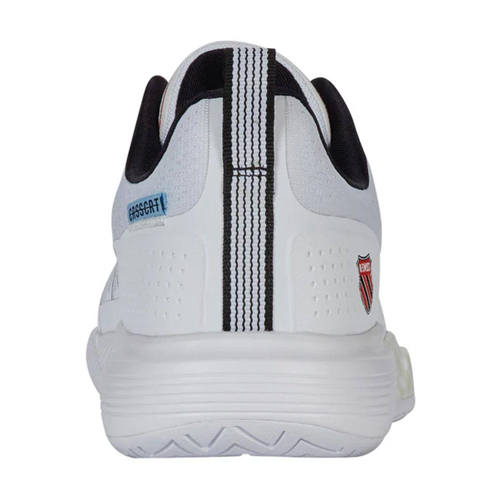 Men`s Ultra Court Pickleball Shoes White and Black Footwear K-Swiss