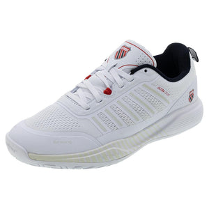 Men`s Ultra Court Pickleball Shoes White and Black Footwear K-Swiss