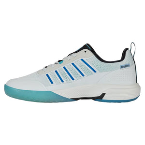 Men`s Ultra Court Pickleball Shoes Bit of Blue and Brilliant Blue Footwear K-Swiss