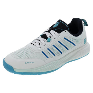 Men`s Ultra Court Pickleball Shoes Bit of Blue and Brilliant Blue Footwear K-Swiss