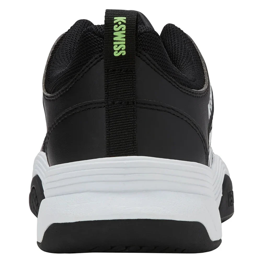 Men`s Court Express 2 Tennis Shoes Black and White Footwear K-Swiss