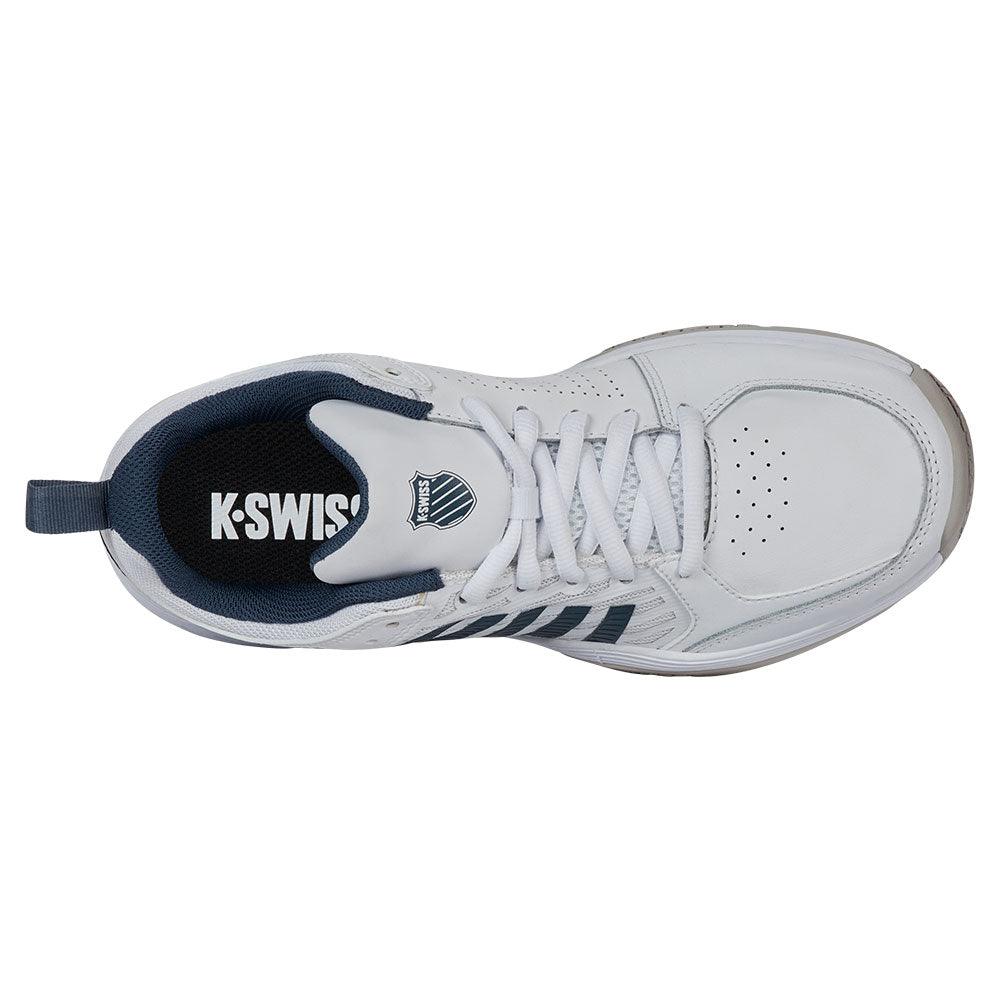 Men`s Court Express 2 Tennis Shoes White and Stargazer Footwear K-Swiss
