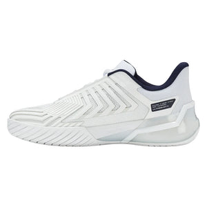 Men`s Ultrashot 4 Tennis Shoes White and Peacoat Footwear K-Swiss