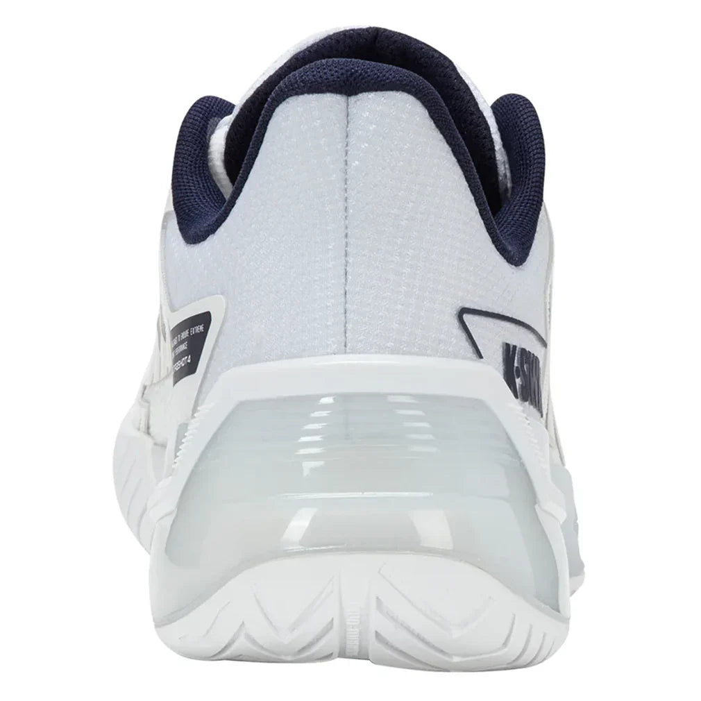 Men`s Ultrashot 4 Tennis Shoes White and Peacoat Footwear K-Swiss