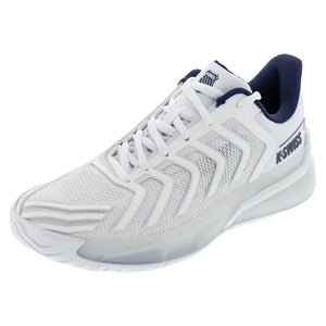 Men`s Ultrashot 4 Tennis Shoes White and Peacoat Footwear K-Swiss