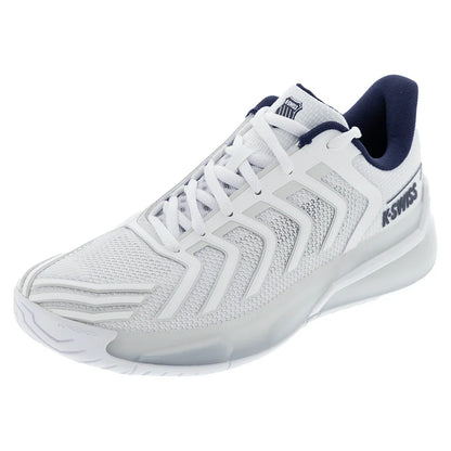 Men`s Ultrashot 4 Tennis Shoes White and Peacoat Footwear K-Swiss