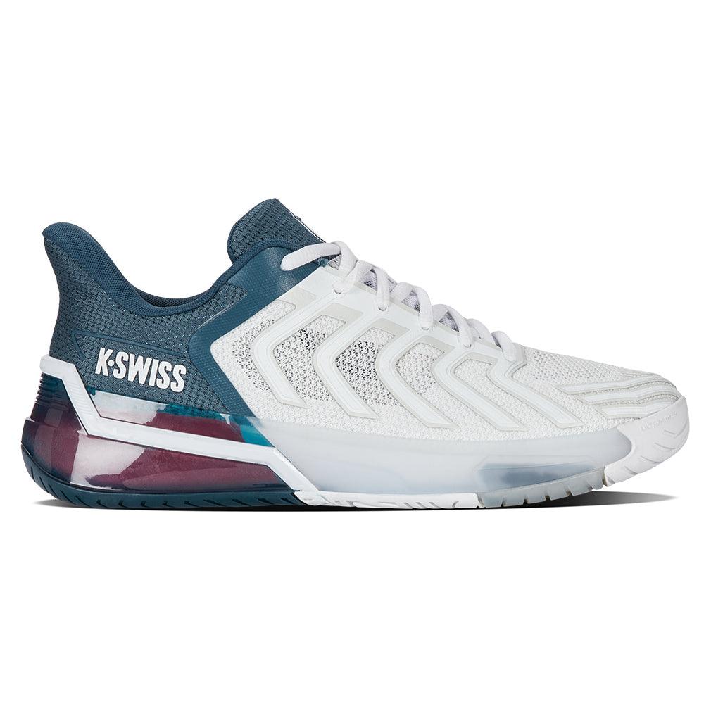 Men`s Ultrashot 4 Tennis Shoes White and Stargazer Footwear K-Swiss