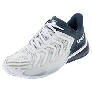 Men`s Ultrashot 4 Tennis Shoes White and Stargazer Footwear K-Swiss