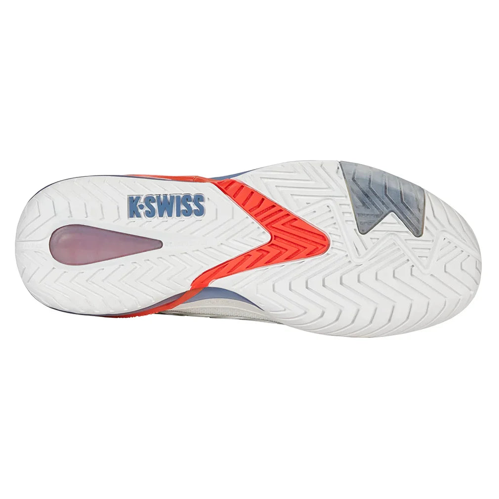 Men`s Ultrashot 4 Tennis Shoes Lucent White and Infinity Footwear K-Swiss