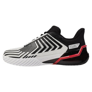 Men`s Ultrashot 4 Tennis Shoes White and Black Footwear K-Swiss