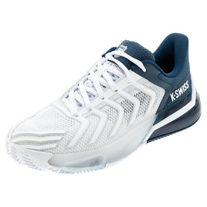 Men`s Ultrashot 4 Clay Tennis Shoes White and Stargazer Footwear K-Swiss