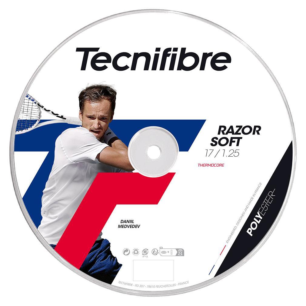 Razor Soft Tennis String Reel Carbon Strings Tecnifibre