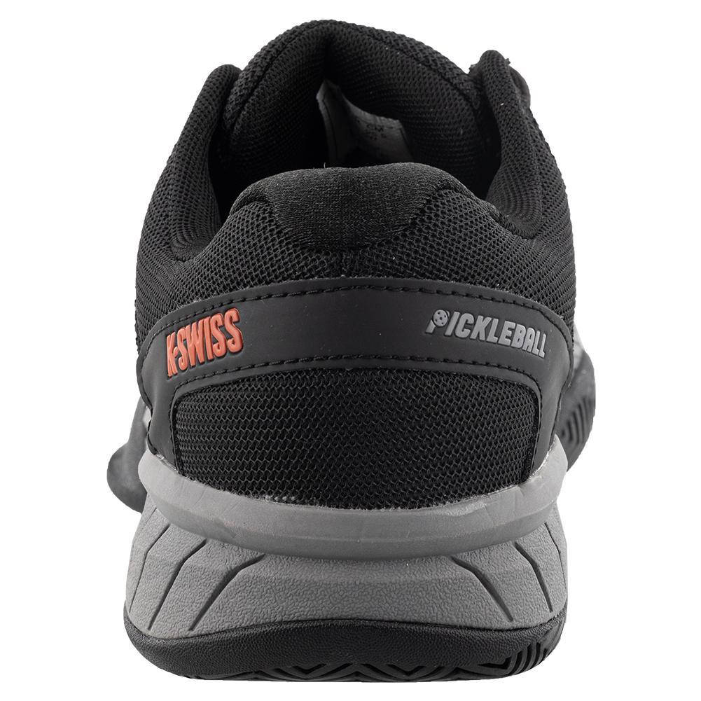 Men's Express Light Pickleball Shoes Steel Gray and Jet Black Footwear K-Swiss