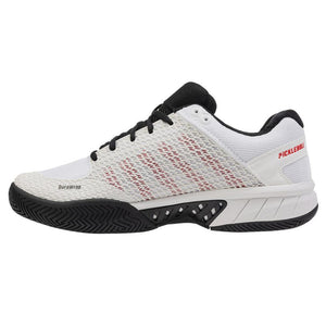Men's Express Light Pickleball Shoes White and Black Footwear K-Swiss