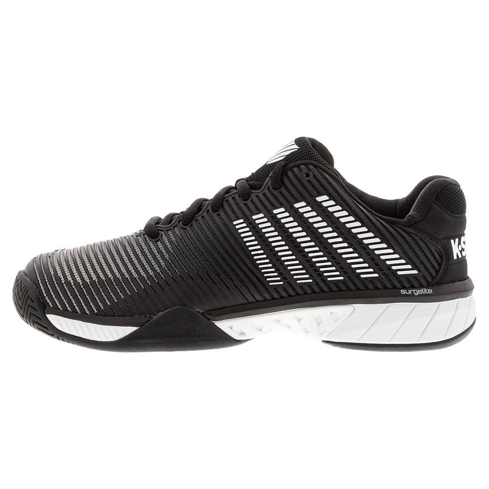 Men's Hypercourt Express 2 Tennis Shoes Black and White Footwear K-Swiss