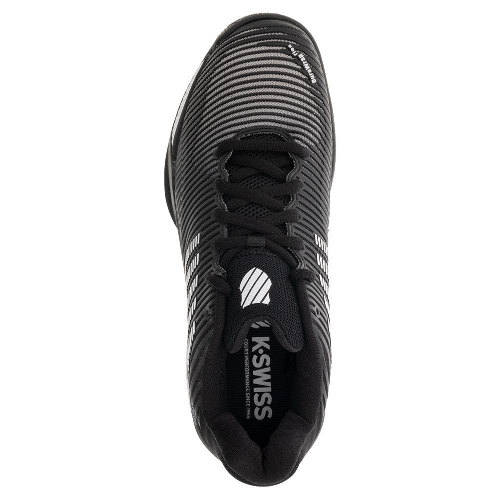 Men's Hypercourt Express 2 Tennis Shoes Black and White Footwear K-Swiss