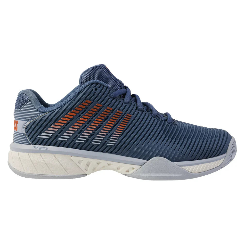 Men`s Hypercourt Express 2 Tennis Shoes Infinity and Arctic Ice Footwear K-Swiss
