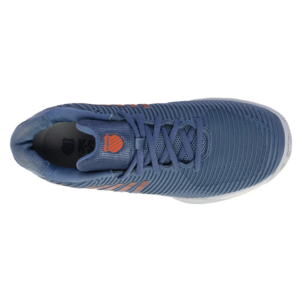 Men`s Hypercourt Express 2 Tennis Shoes Infinity and Arctic Ice Footwear K-Swiss