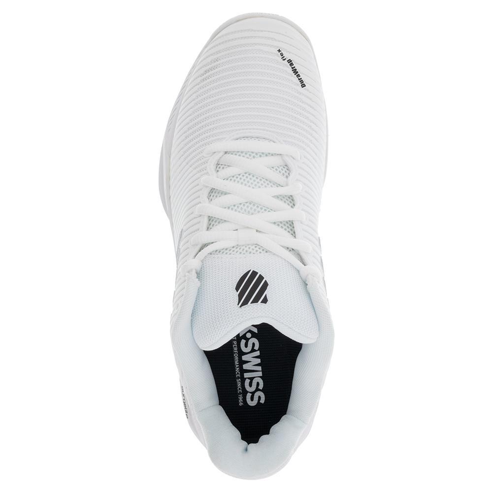 Men's Hypercourt Express 2 Tennis Shoes White and Black Footwear K-Swiss