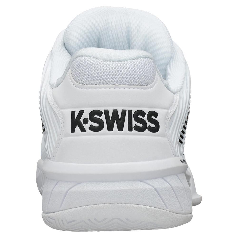 Men's Hypercourt Express 2 Tennis Shoes White and Black Footwear K-Swiss