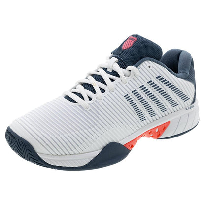 Men`s Hypercourt Express 2 Tennis Shoes White and Stargazer Footwear K-Swiss