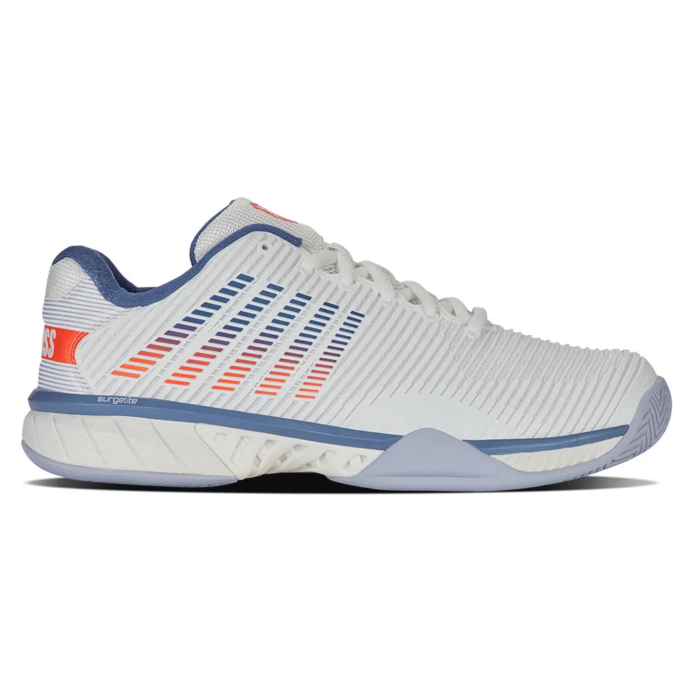 Men`s Hypercourt Express 2 Tennis Shoes Lucent White and Infinity Footwear K-Swiss