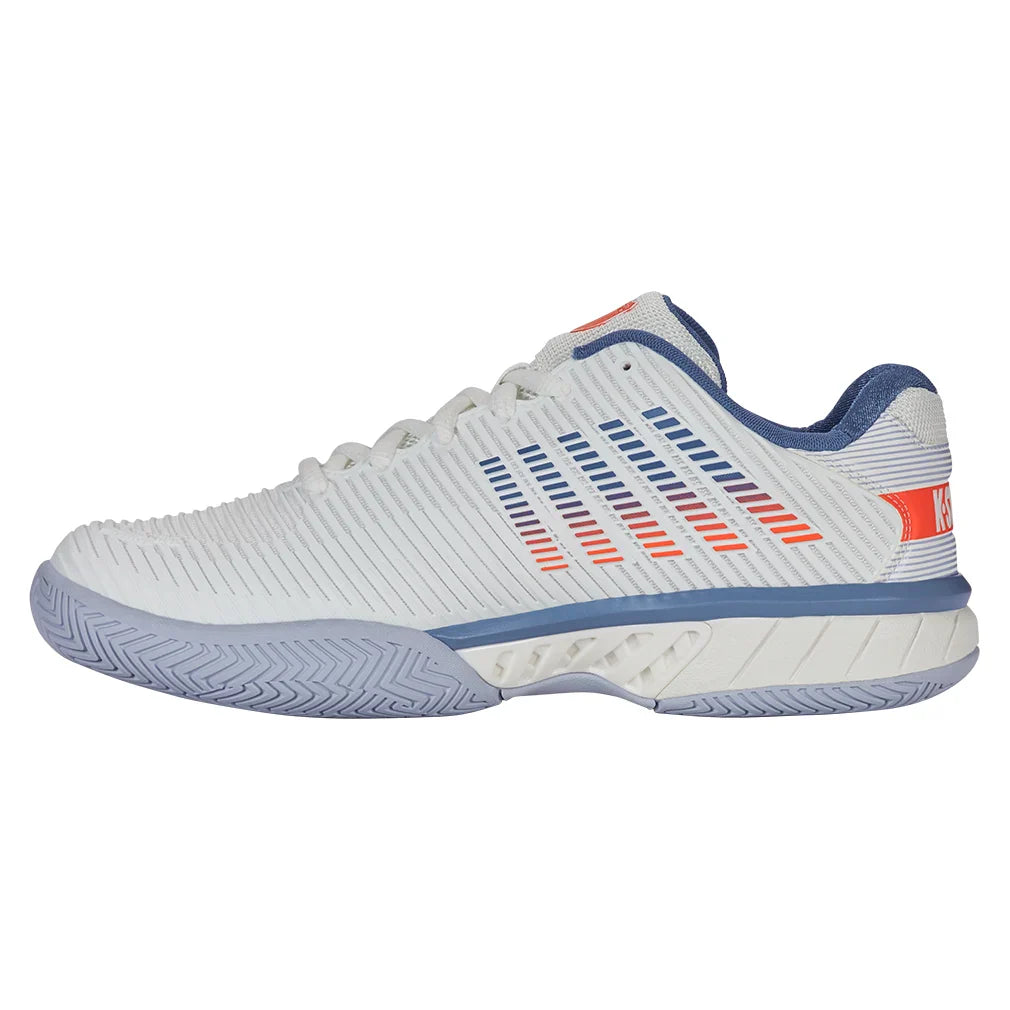 Men`s Hypercourt Express 2 Tennis Shoes Lucent White and Infinity Footwear K-Swiss