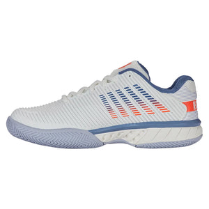 Men`s Hypercourt Express 2 Tennis Shoes Lucent White and Infinity Footwear K-Swiss