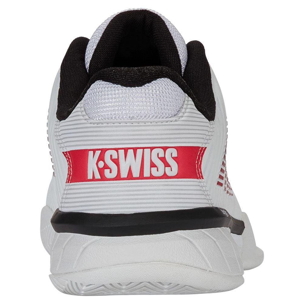 Men`s Hypercourt Express 2 Tennis Shoes White and Black Footwear K-Swiss