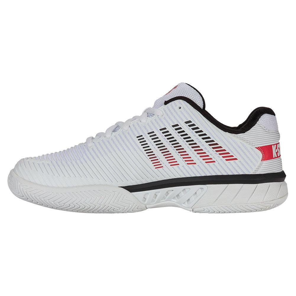 Men`s Hypercourt Express 2 Tennis Shoes White and Black Footwear K-Swiss