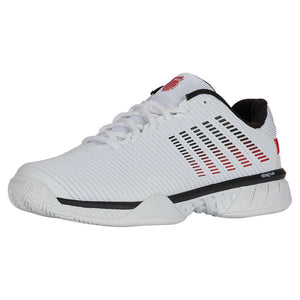 Men`s Hypercourt Express 2 Tennis Shoes White and Black Footwear K-Swiss