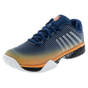 Men`s Hypercourt Express 2 Tennis Shoes Blue Opal and Black Footwear K-Swiss