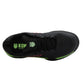 Men`s Hypercourt Express 2 2E Width Tennis Shoes Black and Soft Green Footwear K-Swiss