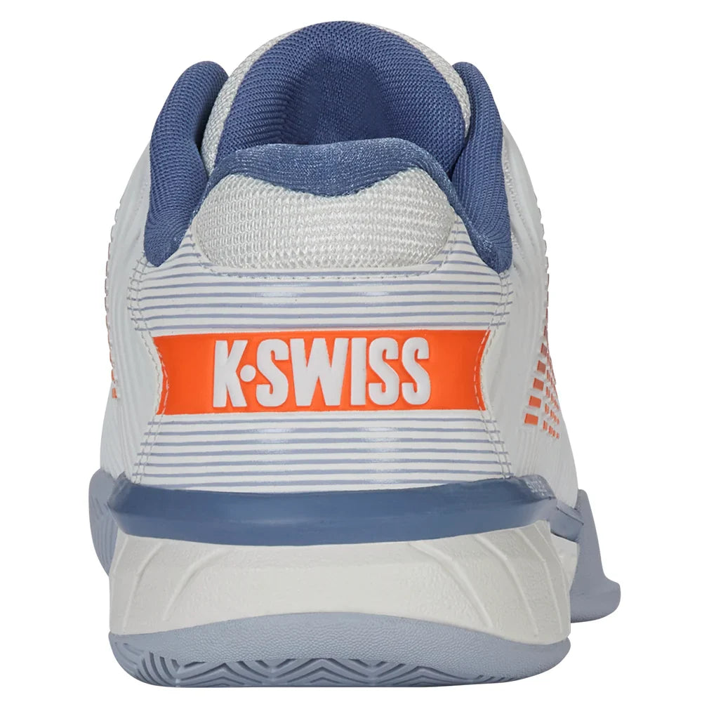 Men`s Hypercourt Express 2 Wide Tennis Shoes Lucent White and Infinity Footwear K-Swiss