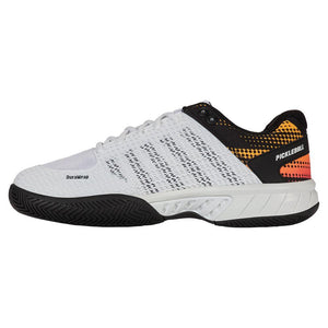 Men`s Express Light Wide Pickleball Shoes White and Daffodil Footwear K-Swiss