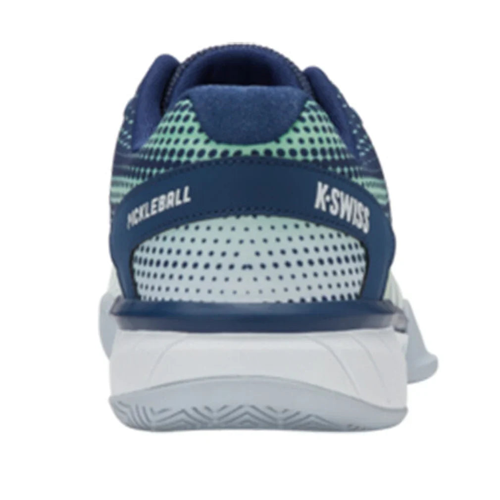 Men`s Express Light 2E Width Pickleball Shoes Bit of Blue and Oceana Footwear K-Swiss