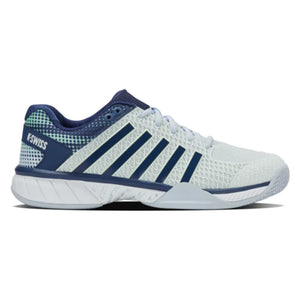 Men`s Express Light 2E Width Pickleball Shoes Bit of Blue and Oceana Footwear K-Swiss