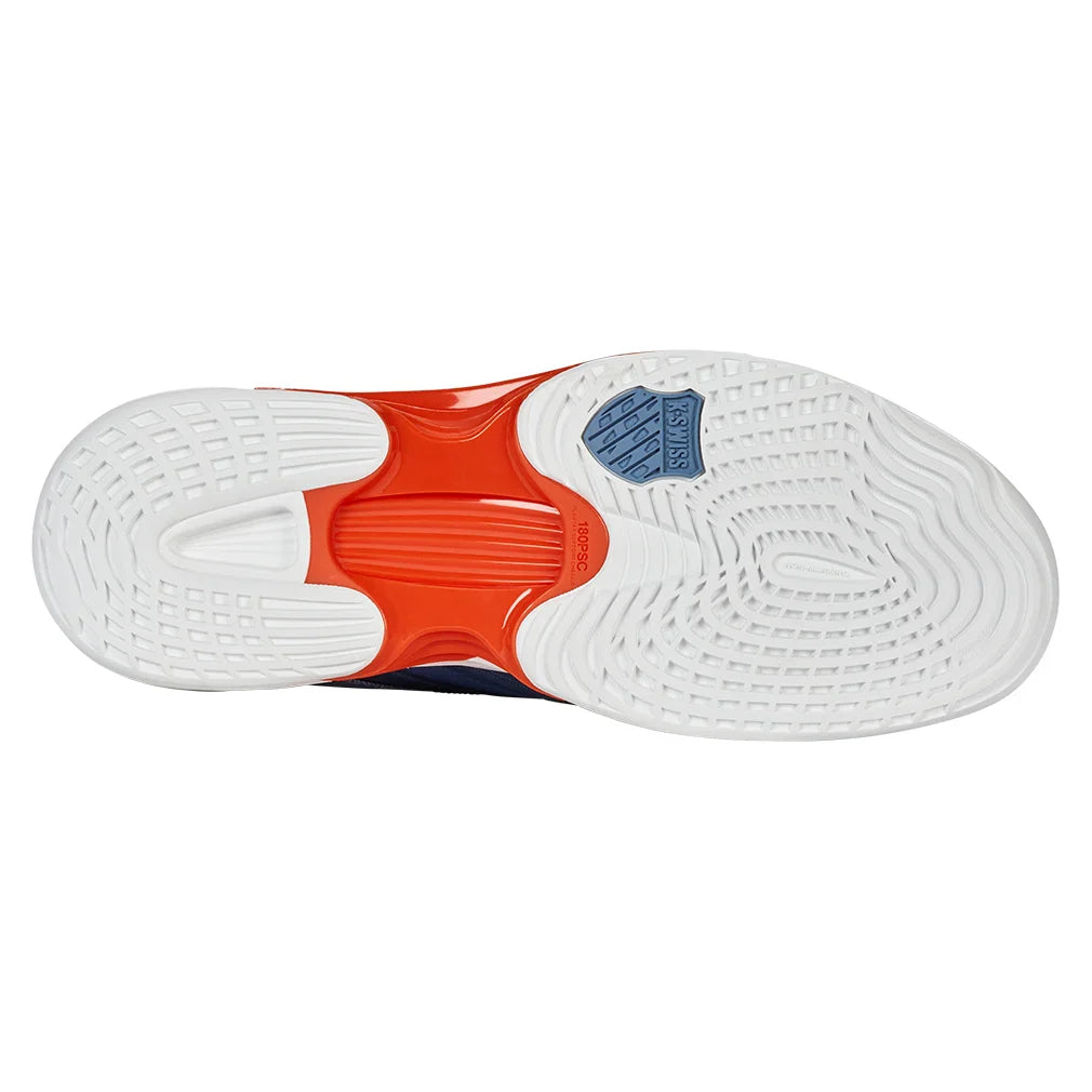 Men`s SpeedTrac Tennis Shoes Lucent White and Infinity Footwear K-Swiss