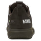 Men`s Ultrashot Team Tennis Shoes Black and White Footwear K-Swiss