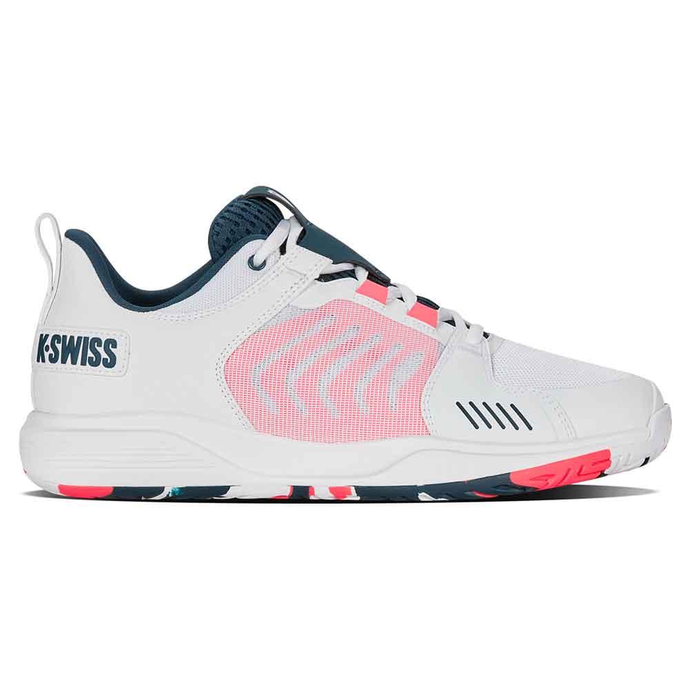 Men`s Ultrashot Team Tennis Shoes White and Stargazer Footwear K-Swiss