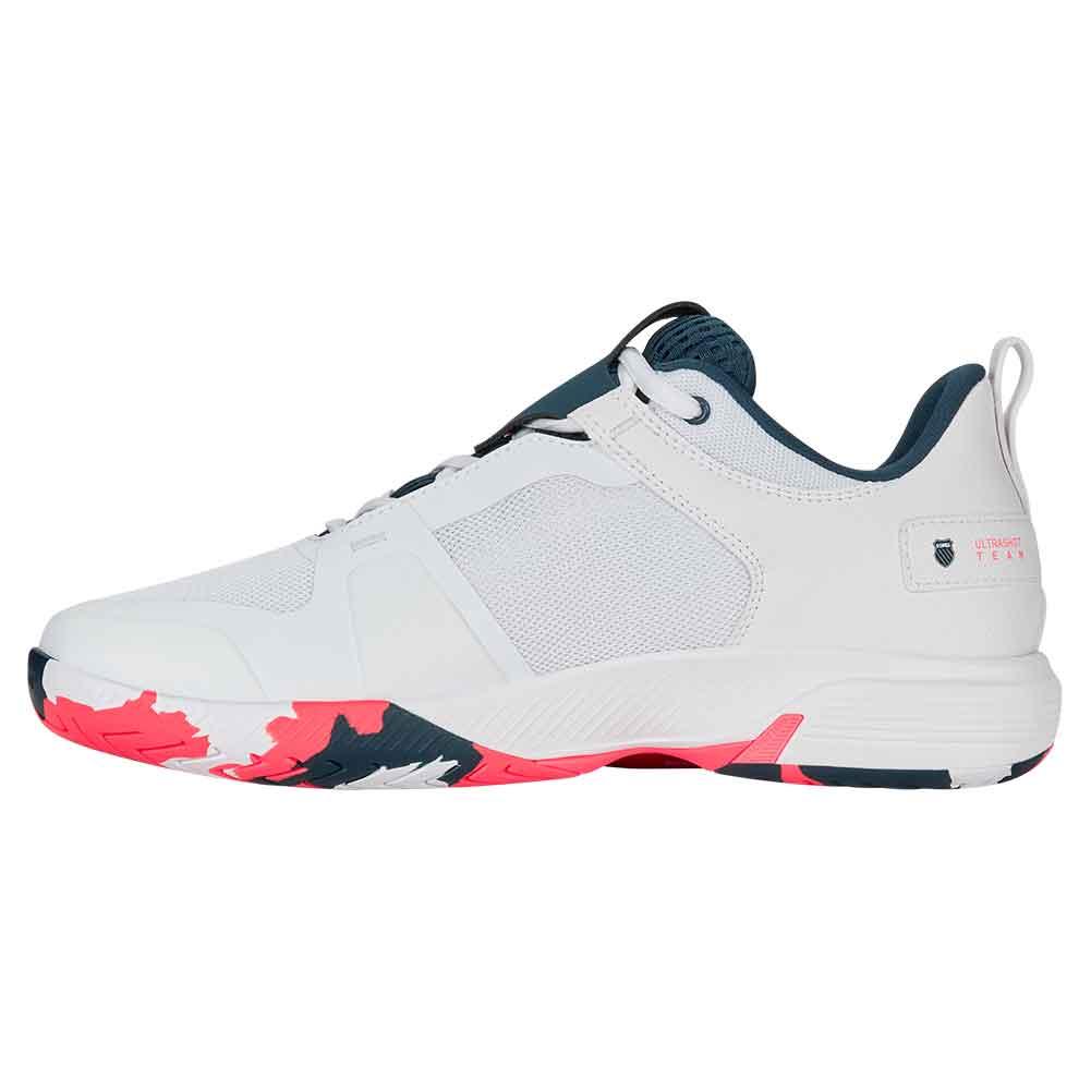 Men`s Ultrashot Team Tennis Shoes White and Stargazer Footwear K-Swiss