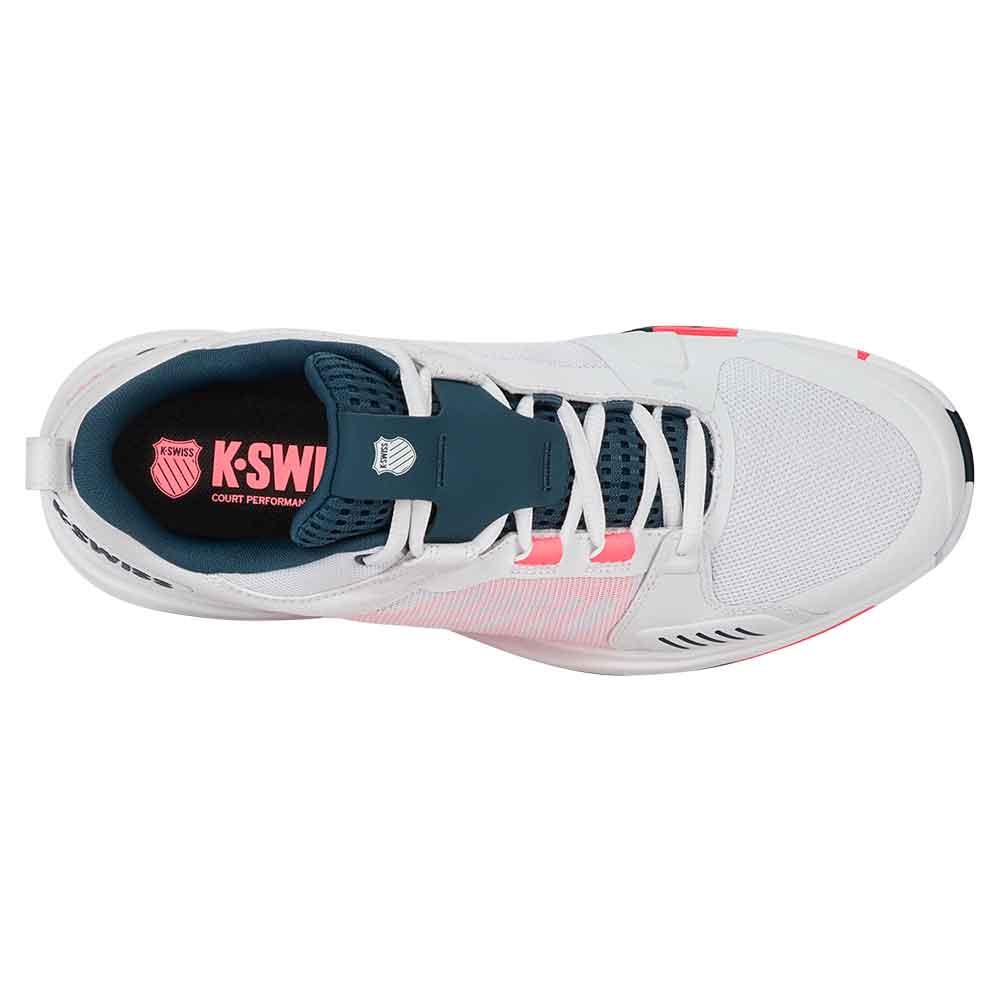 Men`s Ultrashot Team Tennis Shoes White and Stargazer Footwear K-Swiss