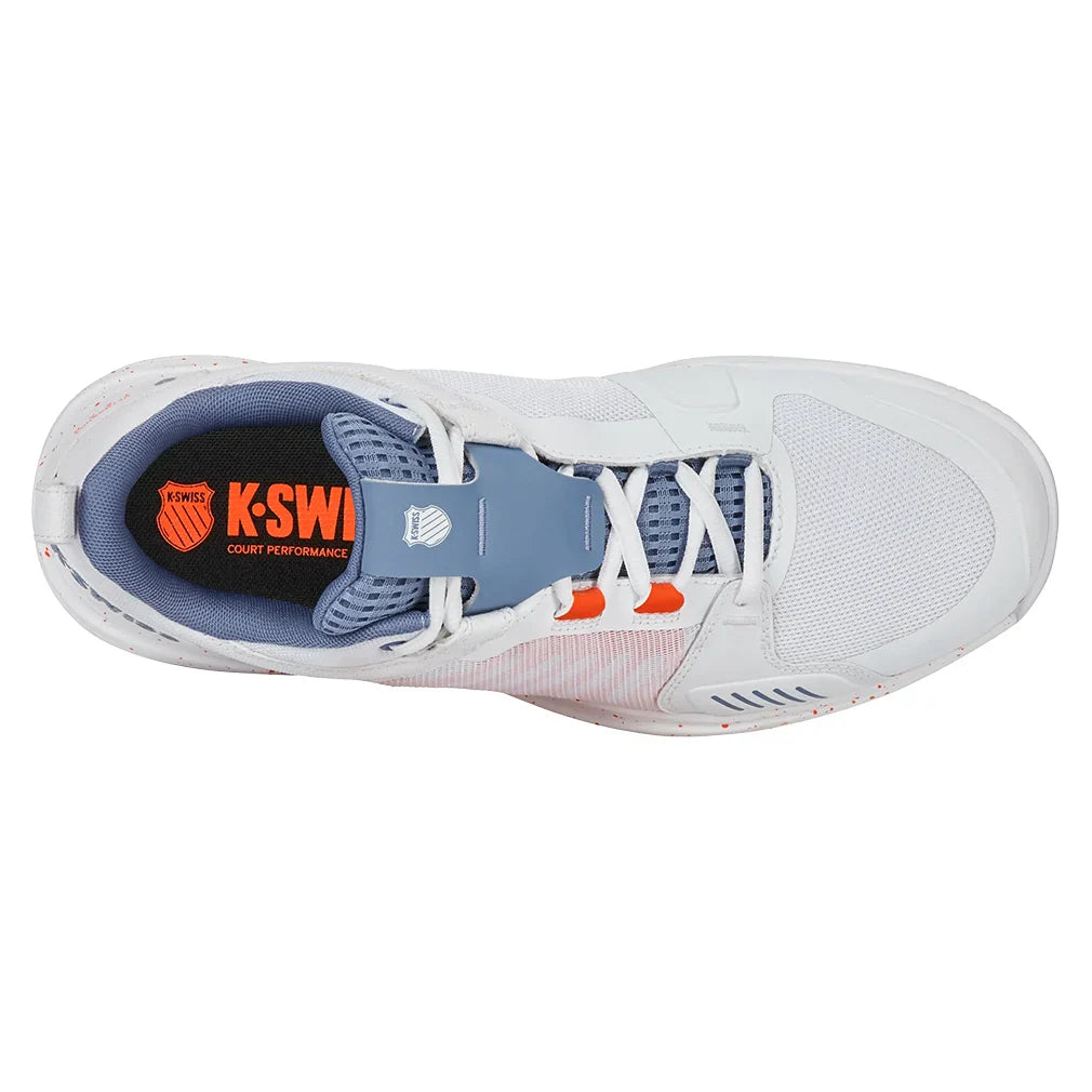 Men`s Ultrashot Team Tennis Shoes White and Infinity Footwear K-Swiss