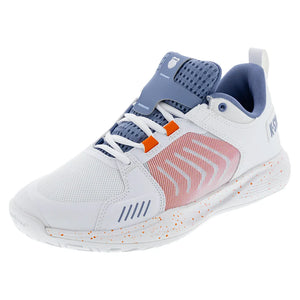 Men`s Ultrashot Team Tennis Shoes White and Infinity Footwear K-Swiss