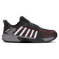 Men's Pickleball Supreme Shoes Jet Black and Steel Gray Footwear K-Swiss