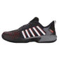 Men's Pickleball Supreme Shoes Jet Black and Steel Gray Footwear K-Swiss