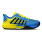 Men's Pickleball Supreme Shoes Brilliant Blue and Optic Yellow Footwear K-Swiss